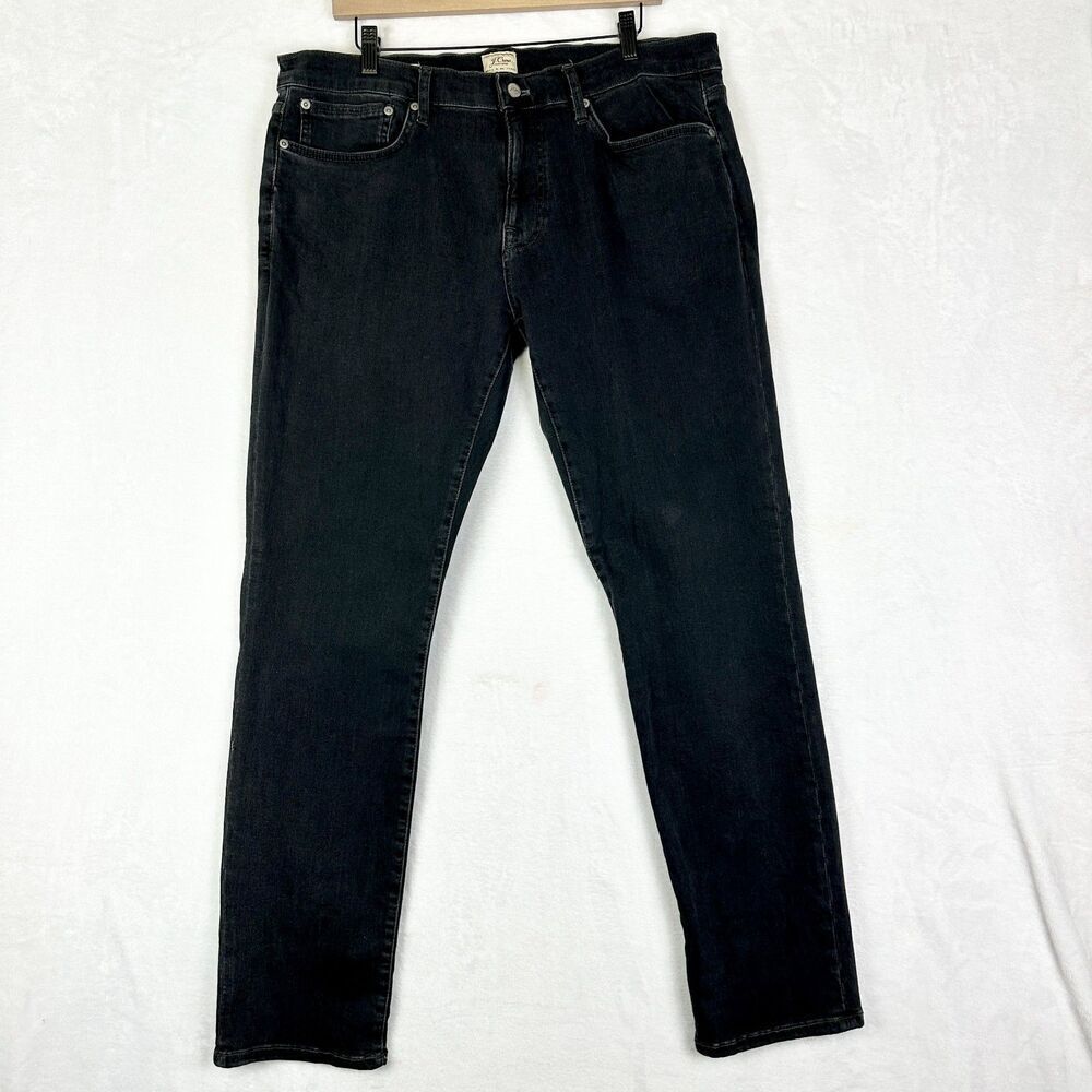 J Crew 484 Slim Fit Stretch Jean Size 36x32 Dark Charcoal Wash NWT